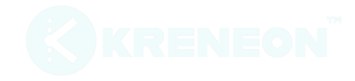 White image of Kreneon logo with Circle and K for logo